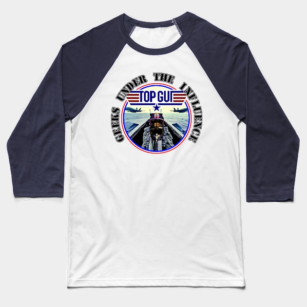 Top GUI Baseball T-Shirt by Geeks Under the Influence 